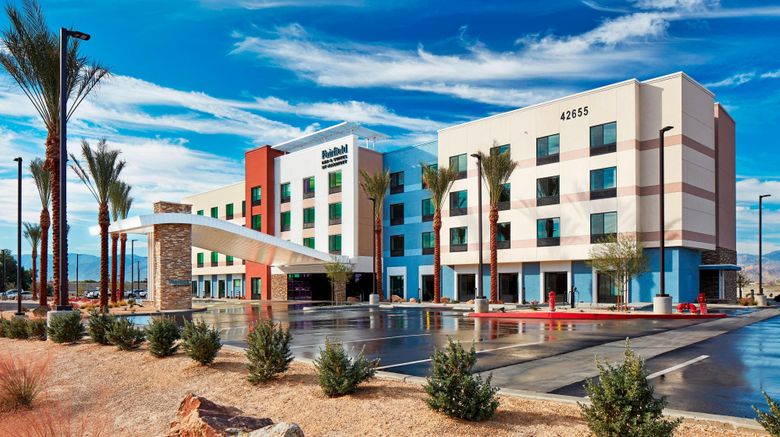 <b>Fairfield Inn & Suites Indio Exterior</b>. Images powered by <a href="https://www.leonardoworldwide.com/" title="Leonardo Worldwide" target="_blank">Leonardo</a>.