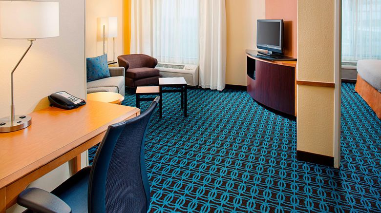 <b>Fairfield Inn & Suites Jonesboro Suite</b>. Images powered by <a href="https://www.leonardoworldwide.com/" title="Leonardo Worldwide" target="_blank">Leonardo</a>.