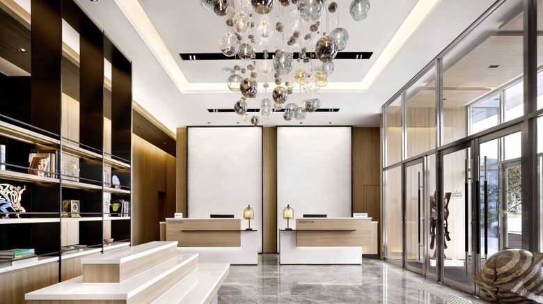 <b>Fairfield by Marriott Busan Songdo Beach Lobby</b>. Images powered by <a href="https://www.leonardoworldwide.com/" title="Leonardo Worldwide" target="_blank">Leonardo</a>.