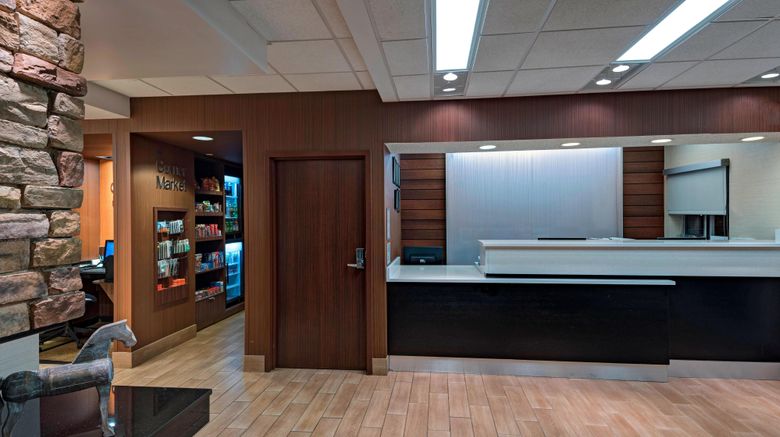 <b>Fairfield Inn by Marriott Lobby</b>. Images powered by <a href="https://www.leonardoworldwide.com/" title="Leonardo Worldwide" target="_blank">Leonardo</a>.