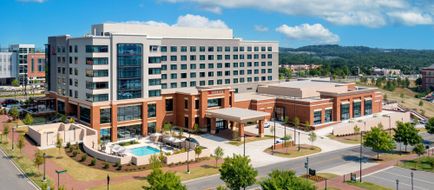 UNC Charlotte Marriott Hotel & Conf Ctr Exterior