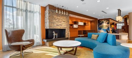Fairfield Inn & Suites Mebane Lobby