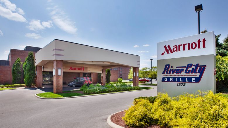 <b>Columbus Airport Marriott Exterior</b>. Images powered by <a href="https://www.leonardoworldwide.com/" title="Leonardo Worldwide" target="_blank">Leonardo</a>.