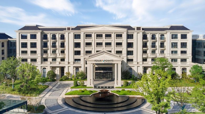 <b>Four Points by Sheraton Huzhou Exterior</b>. Images powered by <a href="https://www.leonardoworldwide.com/" title="Leonardo Worldwide" target="_blank">Leonardo</a>.
