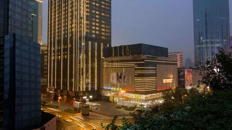 <b>JW Marriott Hotel Chengdu Exterior</b>. Images powered by <a href="https://www.leonardoworldwide.com/" title="Leonardo Worldwide" target="_blank">Leonardo</a>.