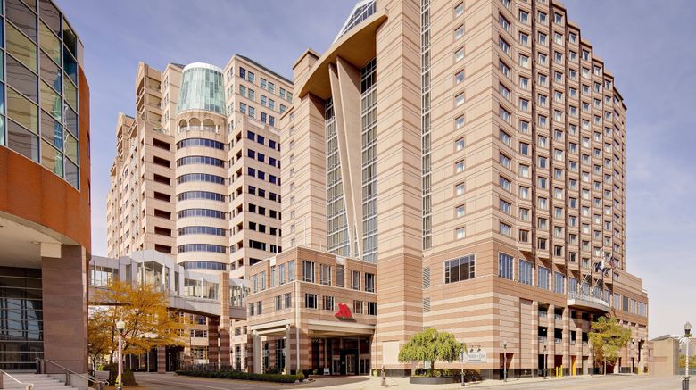 <b>Cincinnati Marriott at RiverCenter Exterior</b>. Images powered by <a href="https://www.leonardoworldwide.com/" title="Leonardo Worldwide" target="_blank">Leonardo</a>.