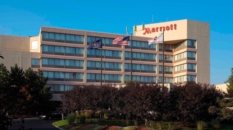 <b>Detroit Marriott Livonia Exterior</b>. Images powered by <a href="https://www.leonardoworldwide.com/" title="Leonardo Worldwide" target="_blank">Leonardo</a>.