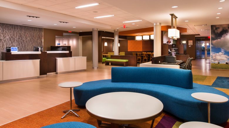 <b>Fairfield Inn & Suites Utica Lobby</b>. Images powered by <a href="https://www.leonardoworldwide.com/" title="Leonardo Worldwide" target="_blank">Leonardo</a>.