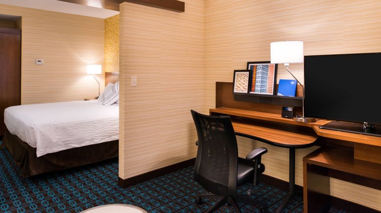<b>Fairfield Inn & Suites Utica Suite</b>. Images powered by <a href="https://www.leonardoworldwide.com/" title="Leonardo Worldwide" target="_blank">Leonardo</a>.
