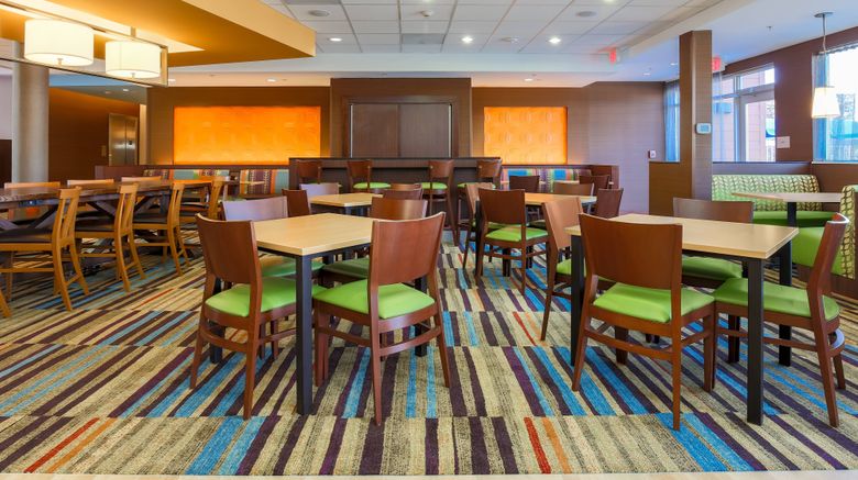 <b>Fairfield Inn & Suites Cuero Restaurant</b>. Images powered by <a href="https://www.leonardoworldwide.com/" title="Leonardo Worldwide" target="_blank">Leonardo</a>.