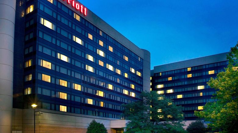 Newark Liberty Intl Airport Marriott Exterior. Images powered by <a href="https://www.leonardoworldwide.com" target="_blank" rel="noopener">Leonardo</a>.