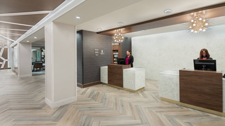 <b>Residence Inn Buffalo-Downtown Lobby</b>. Images powered by <a href="https://www.leonardoworldwide.com/" title="Leonardo Worldwide" target="_blank">Leonardo</a>.