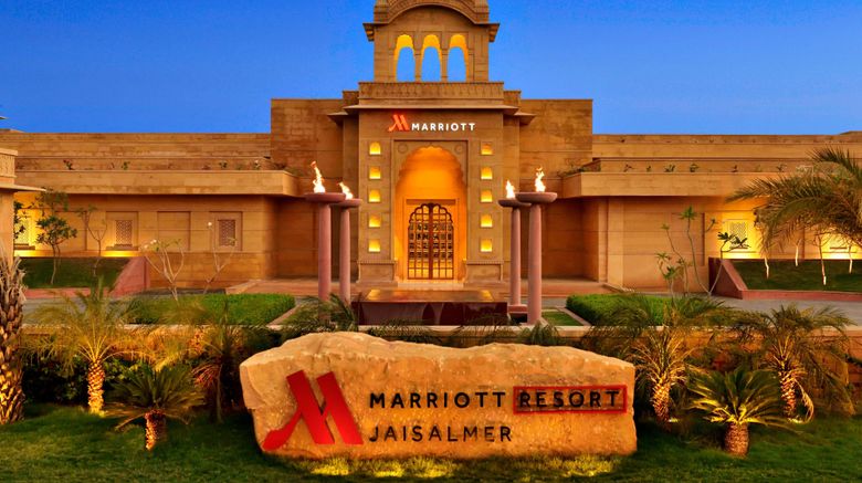 Jaisalmer Marriott Resort  and  Spa Exterior. Images powered by <a href="https://www.leonardoworldwide.com" target="_blank" rel="noopener">Leonardo</a>.
