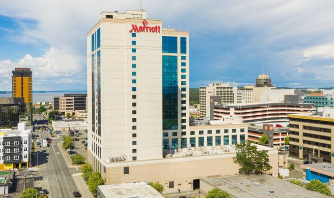 Marriott Anchorage Downtown Exterior