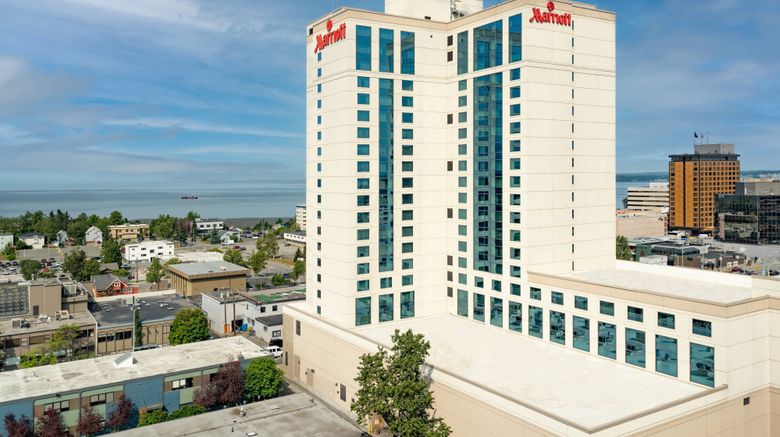 <b>Marriott Anchorage Downtown Exterior</b>. Images powered by <a href="https://www.leonardoworldwide.com/" title="Leonardo Worldwide" target="_blank">Leonardo</a>.