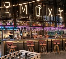 Moxy Bengaluru Arpt Prestige Tech Cloud Lobby