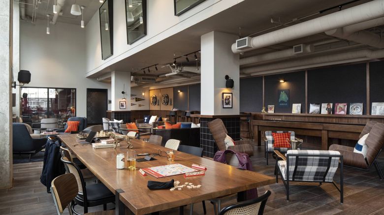 <b>Moxy Nashville Vanderbilt Area Lobby</b>. Images powered by <a href="https://www.leonardoworldwide.com/" title="Leonardo Worldwide" target="_blank">Leonardo</a>.