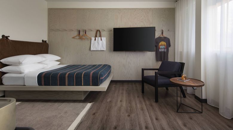 <b>Moxy Nashville Vanderbilt Area Suite</b>. Images powered by <a href="https://www.leonardoworldwide.com/" title="Leonardo Worldwide" target="_blank">Leonardo</a>.