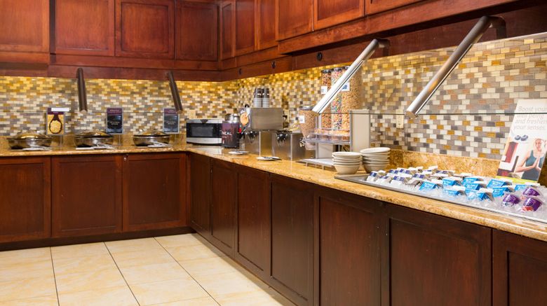 <b>Residence Inn Kansas City Airport Restaurant</b>. Images powered by <a href="https://www.leonardoworldwide.com/" title="Leonardo Worldwide" target="_blank">Leonardo</a>.