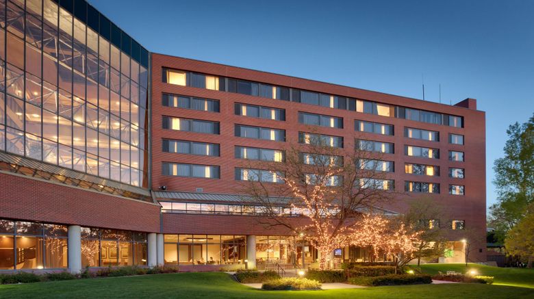 <b>Salt Lake City Marriott University Park Exterior</b>. Images powered by <a href="https://www.leonardoworldwide.com/" title="Leonardo Worldwide" target="_blank">Leonardo</a>.