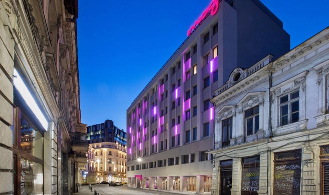 Moxy Bucharest Old Town Exterior