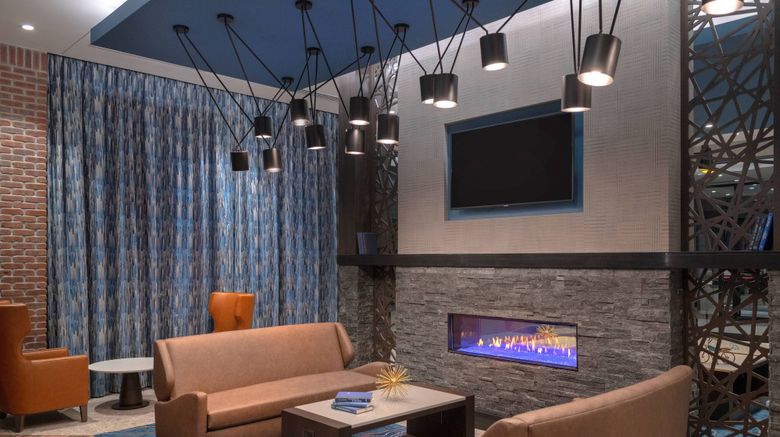 <b>Residence Inn Manchester Downtown Lobby</b>. Images powered by <a href="https://www.leonardoworldwide.com/" title="Leonardo Worldwide" target="_blank">Leonardo</a>.