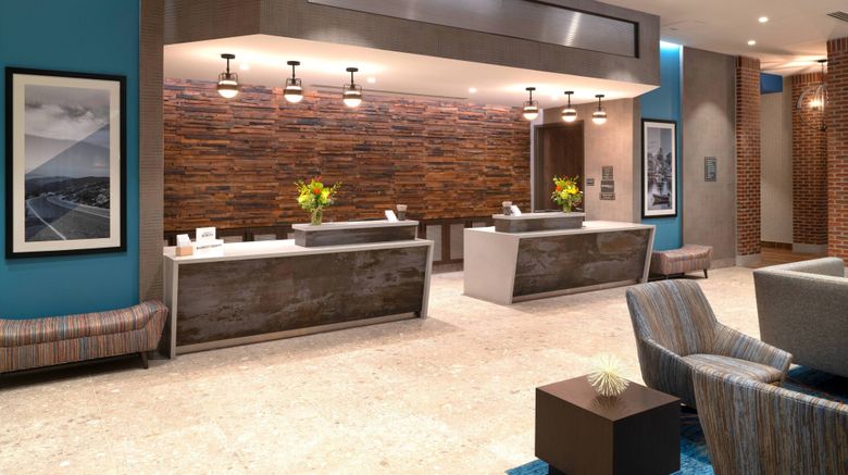 <b>Residence Inn Manchester Downtown Lobby</b>. Images powered by <a href="https://www.leonardoworldwide.com/" title="Leonardo Worldwide" target="_blank">Leonardo</a>.