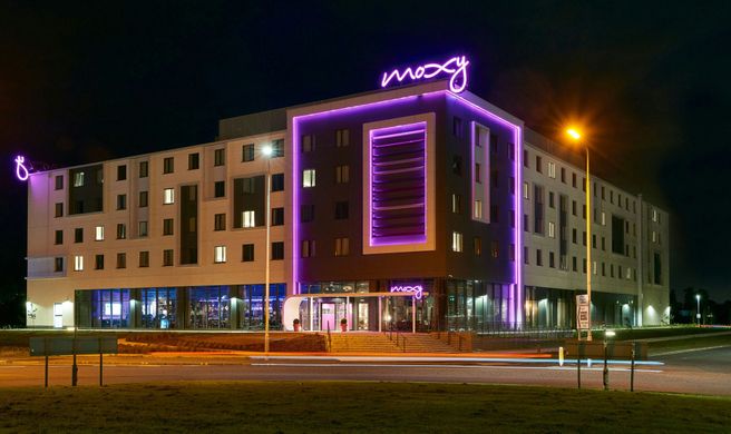 Moxy Edinburgh Airport Exterior
