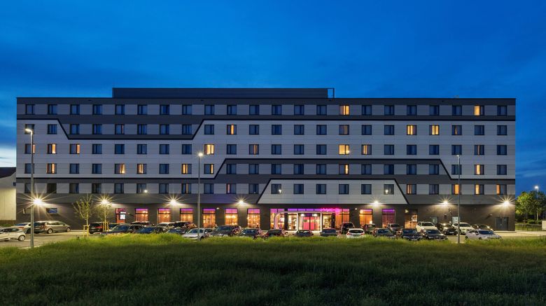 <b>Moxy Frankfurt Airport Kelsterbach Exterior</b>. Images powered by <a href="https://www.leonardoworldwide.com/" title="Leonardo Worldwide" target="_blank">Leonardo</a>.