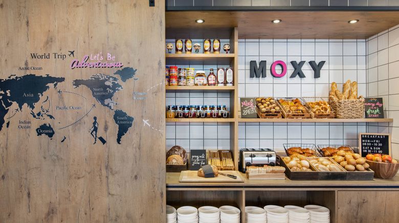 <b>Moxy Frankfurt Airport Kelsterbach Restaurant</b>. Images powered by <a href="https://www.leonardoworldwide.com/" title="Leonardo Worldwide" target="_blank">Leonardo</a>.