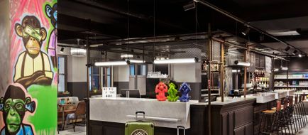 Moxy Lille City Lobby