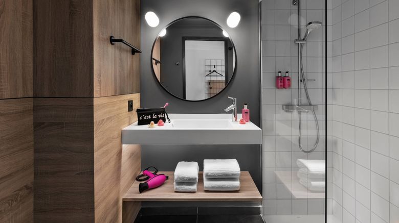 <b>Moxy Lyon Airport Room</b>. Images powered by <a href="https://www.leonardoworldwide.com/" title="Leonardo Worldwide" target="_blank">Leonardo</a>.
