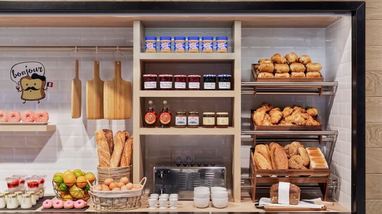 <b>Moxy Lyon Airport Restaurant</b>. Images powered by <a href="https://www.leonardoworldwide.com/" title="Leonardo Worldwide" target="_blank">Leonardo</a>.