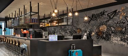 Moxy Lyon Airport Exterior