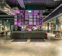 Moxy London Heathrow Airport Lobby
