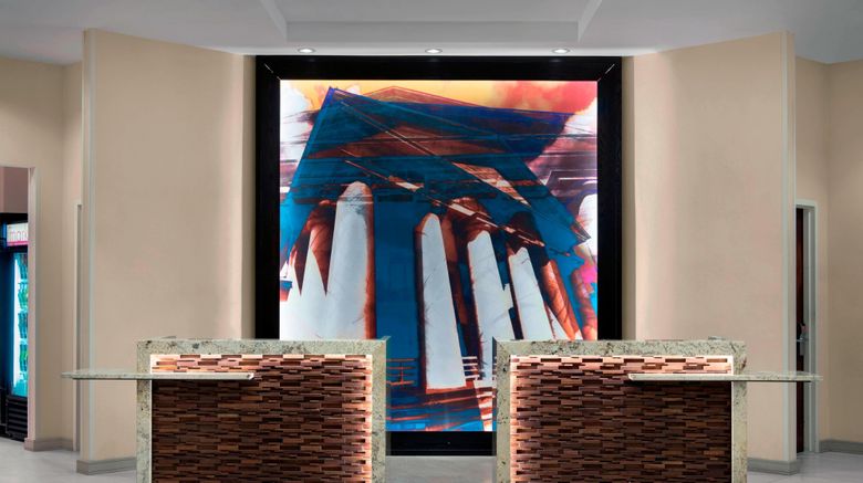 <b>Residence Inn Alexandria at Carlyle Lobby</b>. Images powered by <a href="https://www.leonardoworldwide.com/" title="Leonardo Worldwide" target="_blank">Leonardo</a>.