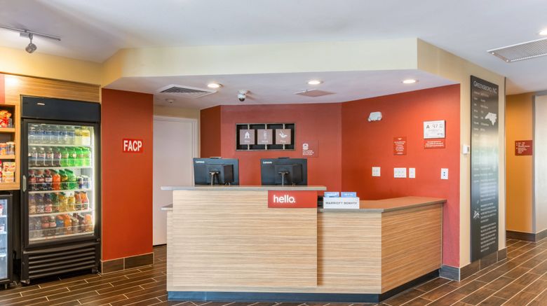 <b>TownePlace Suites Greensboro Coliseum Lobby</b>. Images powered by <a href="https://www.leonardoworldwide.com/" title="Leonardo Worldwide" target="_blank">Leonardo</a>.