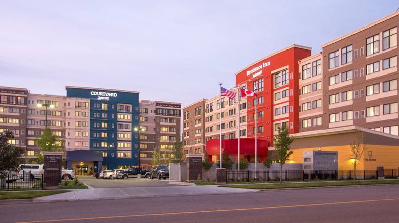 <b>Residence Inn by Marriott Calgary South Exterior</b>. Images powered by <a href="https://www.leonardoworldwide.com/" title="Leonardo Worldwide" target="_blank">Leonardo</a>.