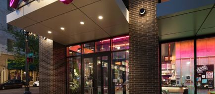 Moxy Portland Downtown Exterior