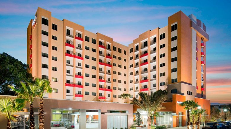 Residence Inn West Palm Beach Downtown Exterior. Images powered by <a href="https://www.leonardoworldwide.com" target="_blank" rel="noopener">Leonardo</a>.