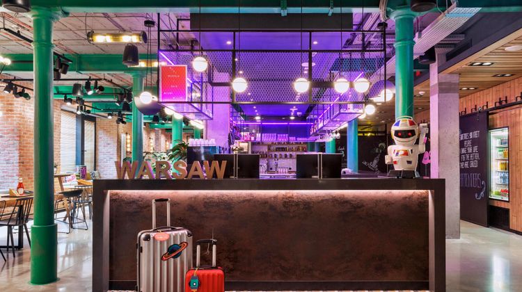 Moxy Warsaw Praga Lobby