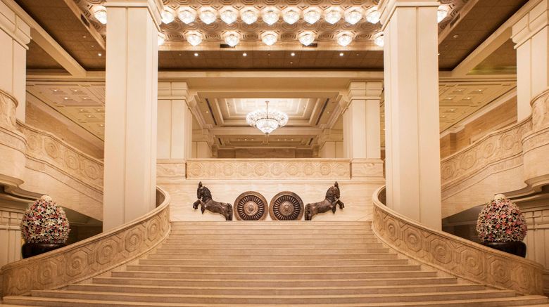 <b>ITC Grand Chola, Luxury Collection Hotel Lobby</b>. Images powered by <a href="https://www.leonardoworldwide.com/" title="Leonardo Worldwide" target="_blank">Leonardo</a>.