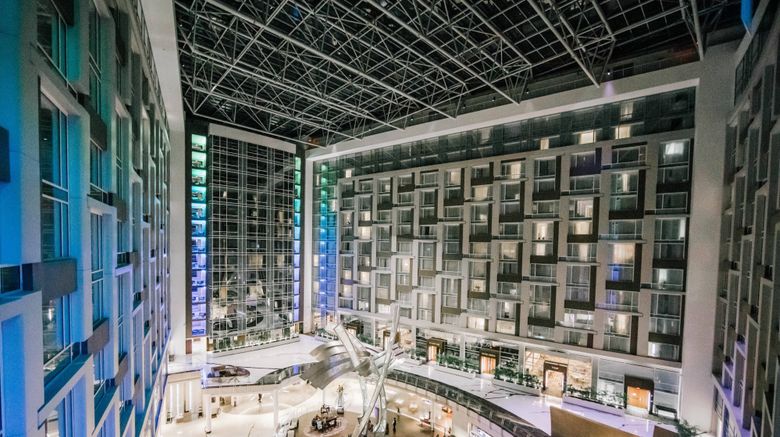 <b>Marriott Marquis Washington, DC Exterior</b>. Images powered by <a href="https://www.leonardoworldwide.com/" title="Leonardo Worldwide" target="_blank">Leonardo</a>.