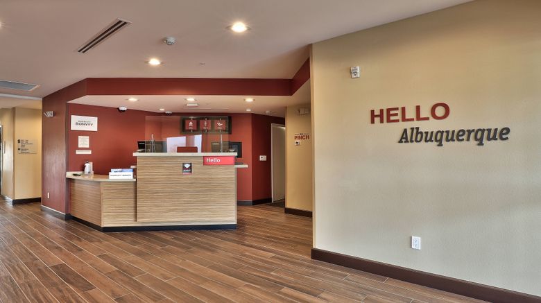 <b>TownePlace Suites Albuquerque Old Town Lobby</b>. Images powered by <a href="https://www.leonardoworldwide.com/" title="Leonardo Worldwide" target="_blank">Leonardo</a>.
