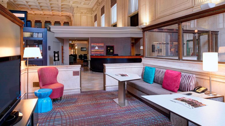 <b>Residence Inn Columbus Downtown Lobby</b>. Images powered by <a href="https://www.leonardoworldwide.com/" title="Leonardo Worldwide" target="_blank">Leonardo</a>.