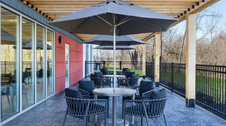 <b>TownePlace Suites Geneva at Spire Exterior</b>. Images powered by <a href="https://www.leonardoworldwide.com/" title="Leonardo Worldwide" target="_blank">Leonardo</a>.