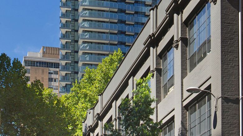 <b>Sheraton Melbourne Hotel Exterior</b>. Images powered by <a href="https://www.leonardoworldwide.com/" title="Leonardo Worldwide" target="_blank">Leonardo</a>.
