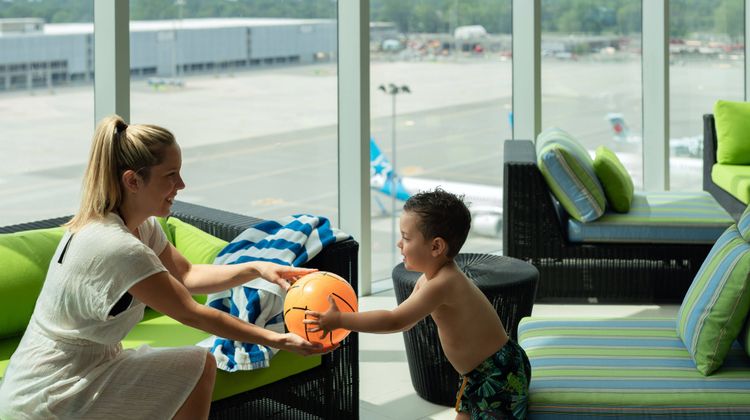 Montreal Airport Marriott In-Terminal Pool