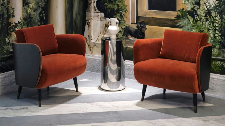 <b>W Rome Lobby</b>. Images powered by <a href="https://www.leonardoworldwide.com/" title="Leonardo Worldwide" target="_blank">Leonardo</a>.