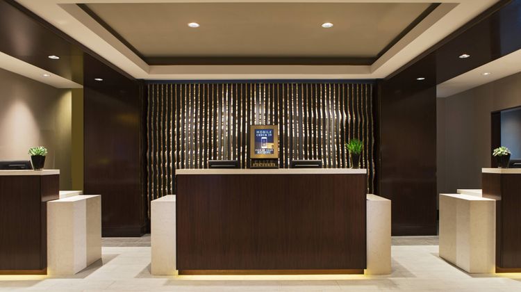 Calgary Marriott Downtown Hotel Lobby
